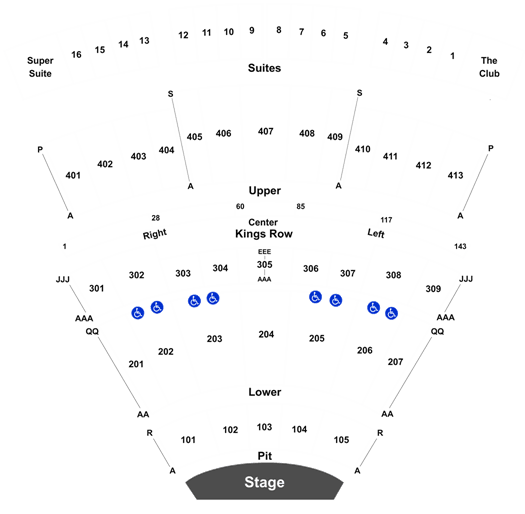 Texas Trust Cu Theatre Virtual Seating Chart